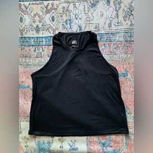 Joy Lab cotton muscle top w/twist in back , black color in L